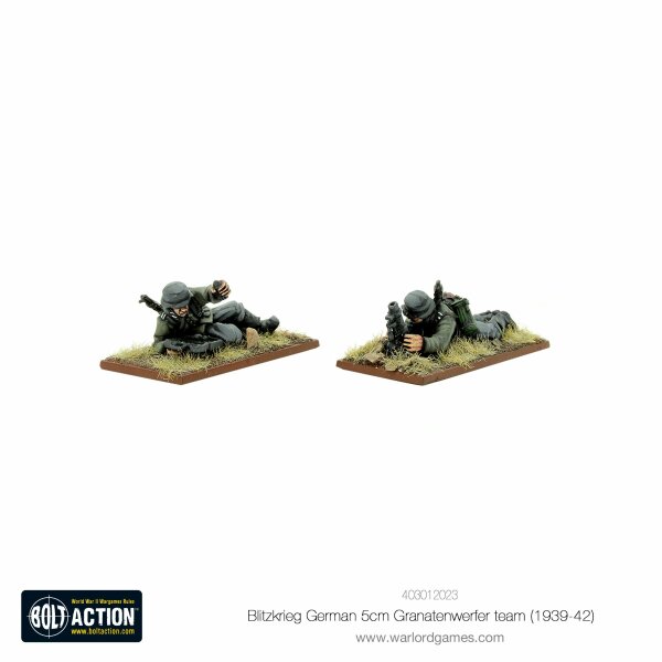 Blitzkrieg German 5cm Granatenwerfer Team (1939-42)