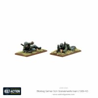 Blitzkrieg German 5cm Granatenwerfer Team (1939-42)