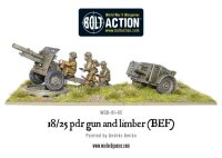 18/25pdr Gun and Limber (BEF)