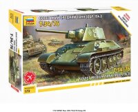 1:72 WWII Russian KPz T34/76 (Snap-Fit)