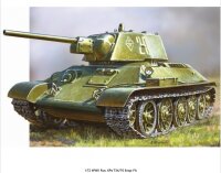 1:72 WWII Russian KPz T34/76 (Snap-Fit)