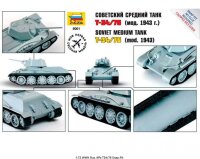 1:72 WWII Russian KPz T34/76 (Snap-Fit)