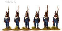 Prussian Reservists Marching (British Packs)