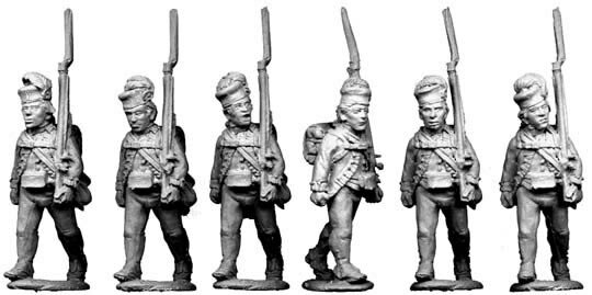 Highlanders Advancing, Shouldered Arms