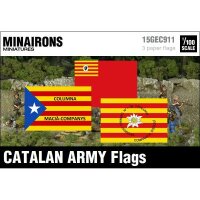 1/100 Catalan Army Flags