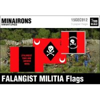 1/100 Falangist Militia Flags