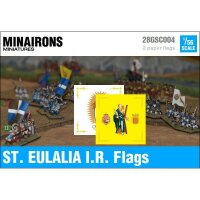 28mm St. Eulalia I.R. Flags