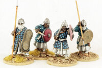 Nubian Spearmen - Padded Coats (x4)