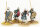 Nubian Spearmen - Padded Coats (x4)