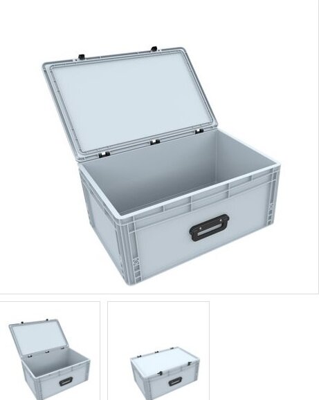 Euro Container Case with Handle ED 64/27 1G