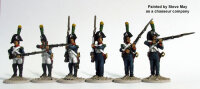 Paris National Guard of 1814 Flank Companies - Firing Line