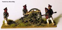 Foot Artillery Loading 20 pdr Unicorn (1812 Kiwers)