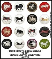 Greek Hoplite Shield Designs 3