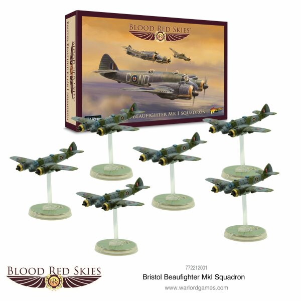 Blood Red Skies: Bristol Beaufighter Squadron