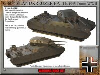 Ratte 1945 Super Tank (Western European Customers)