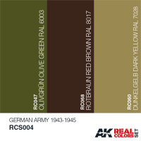 German Army 1943-1945 Colors Set