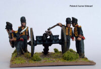 Hanoverian Foot Artillery Firing 6 pdr