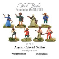 Armed Colonial Settlers (French Indian Wars)