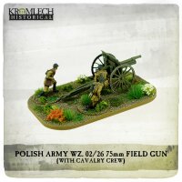 Polish Army wz.02/26 75mm Field Gun with Cavalry Crew