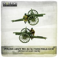 Polish Army wz.02/26 75mm Field Gun with Cavalry Crew