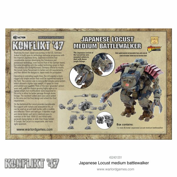 Konflikt `47: Japanese Locust Medium Battlewalker