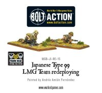 Japanese Type 99 LMG Team Redeploying