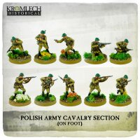 Polish Army Cavalry Section on Foot