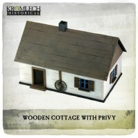 Wooden Cottage with Privy