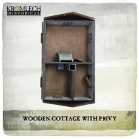 Wooden Cottage with Privy