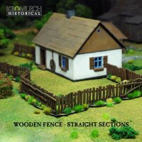 Wooden Fence &#8211; Straight Sections