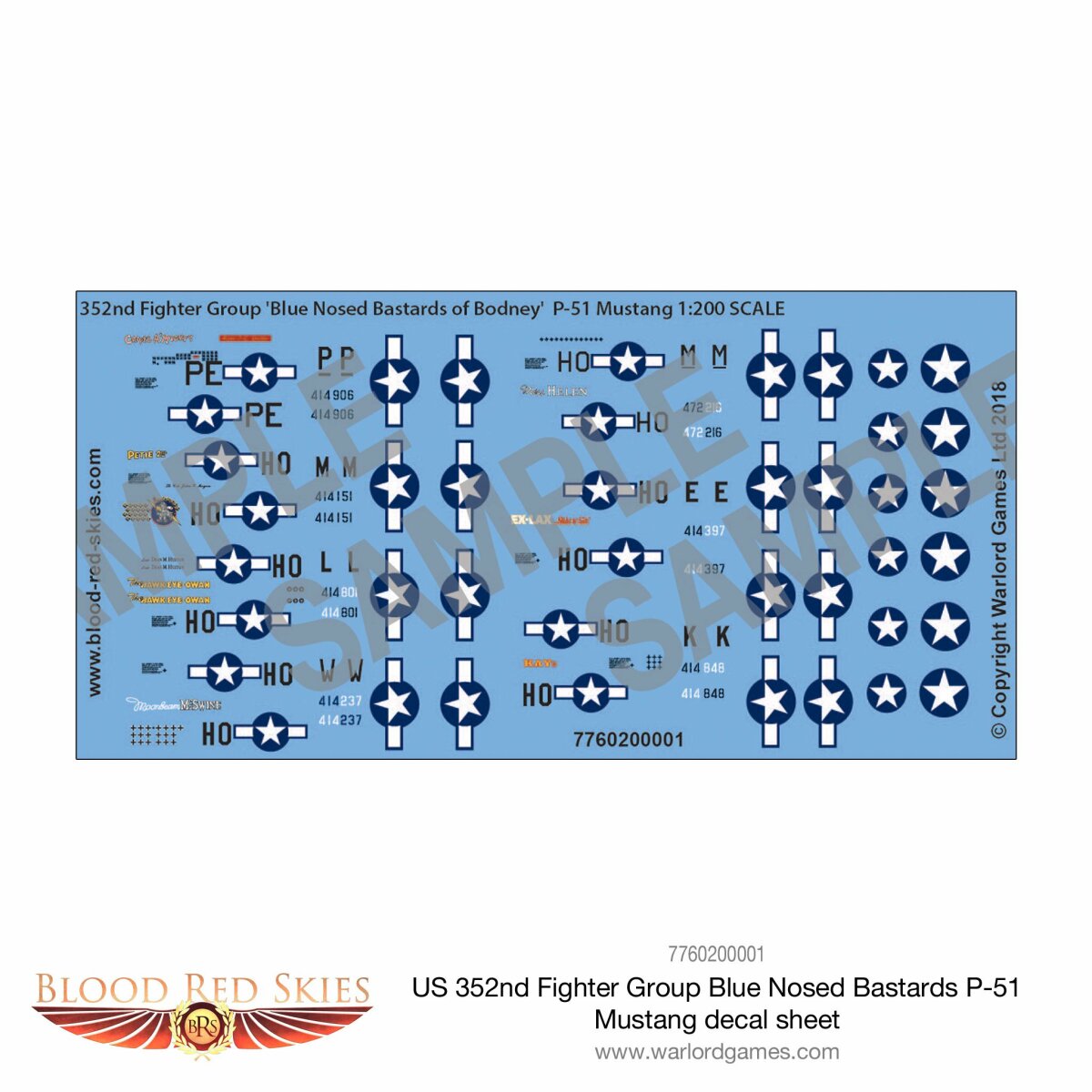Warlord Games Blood Red Skies American ACE Pilot George Preddy Englisch USA Warlord Games Blood Red Skies American ACE Pilot George Preddy Englisch USA