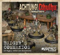 Achtung! Cthulhu Skirmish: Badger´s Commandos Unit Pack