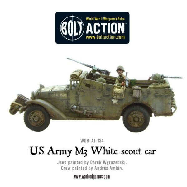 US Army M3 White Scout Car