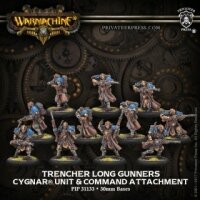 Cygnar: Trencher Long Gunners – Unit and Command...