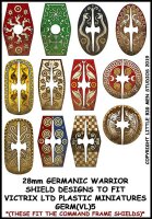 Germanic Warriors Shield Designs 5