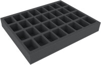 45mm Full-Size Foam Tray with 32 Compartments