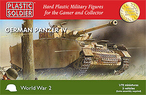 1/72 German Panzer IV (x3)