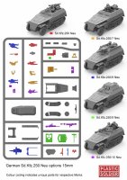 15mm German Sdkfz 250 `Neu´ Halftrack (x1)