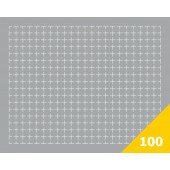 100mm Full Size Raster/Grid Foam Tray Self-adhesive