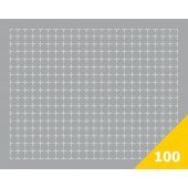 100mm Raster/Grid Foam Tray Self-adhesive