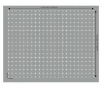 25mm Full Size Raster/Grid Foam Tray Selfadhesive