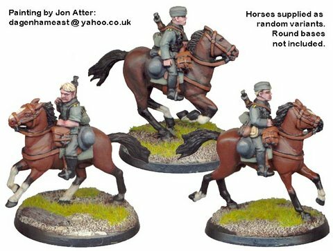 German Cavalry in Side Caps