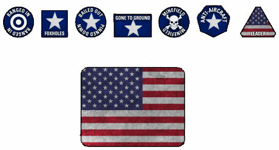 World War III:Team Yankee - American Token Set