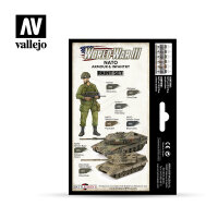Vallejo: World War III Paint Set - NATO Armour & Infantry