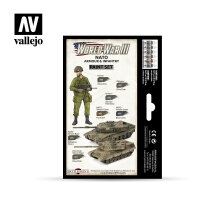 Vallejo: World War III Paint Set - NATO Armour &...