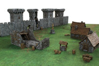 Medieval Houses Set