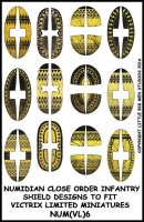 Numidian Infantry Shield Designs 6