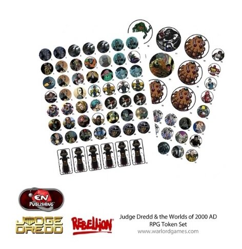 Judge Dredd RPG: Token Set