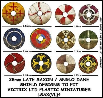 Late Saxon/Anglo Dane Shield Designs 4