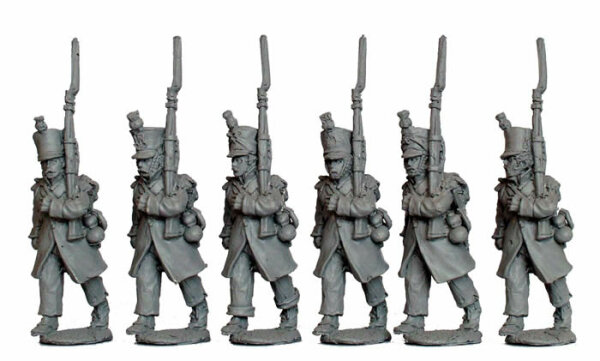 Voltigeurs/Grenadiers, March Attack, greatcoats